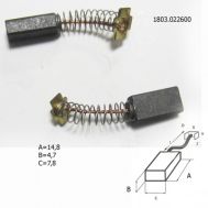  Щетки графитовые ELITECH 1803.022600 173344, фото 1 