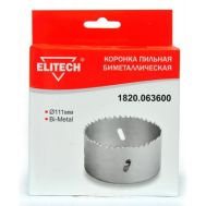  Коронка пильная ELITECH 1820.063600, фото 1 