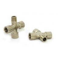  Крестовина Elitech 0704.005102 3х1/4" (мама), 1х1/4" (папа) 167443, фото 1 