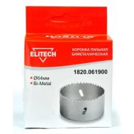  Коронка пильная ELITECH 1820.061900 187953, фото 1 