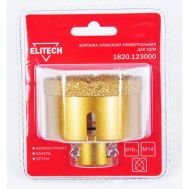  Коронка алмазная для УШМ ELITECH 1820.123000, фото 1 