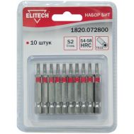  Набор бит ELITECH 1820.072800 189278, фото 1 