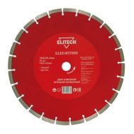  Диск алмазный сегментированный ELITECH 1110.007000, фото 1 