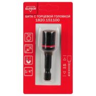  Бита торцевая головка ударная ELITECH 1820.151100, фото 1 