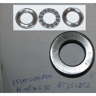  Подшипник шариковый, 51104, 20х35х10, упорный. BE-51104. СМ 7.14Э.12Э.ЭГ. СМ.1500.065800 Elitech 1500.086700 178533, фото 1 