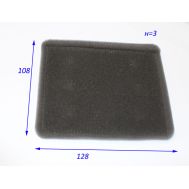 Элемент фильтрующий поролоновый 180130157-0001 К6500L Elitech 1701.021510 193300, фото 1 