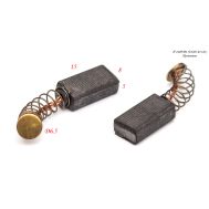  Шетки угольные комплект 2 шт. П 240РЭМ Master (E2205.011.01) Elitech 1804.154500 202850, фото 1 