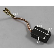  Щетки графитовые 2шт,д/ELITECH/WERT МШУ 101Э, МШУ 10-125Э, МШУ 1012Э Промо, EAG 1012E Elitech 1805.072600 191416, фото 1 