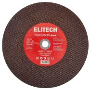  Диск отрезной 355х3,2 сталь ELITECH 1820.173900 205574, фото 1 