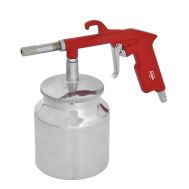  Пневмопистолет пескоструйный с бачком ELITECH 0704.013900 186343, фото 1 