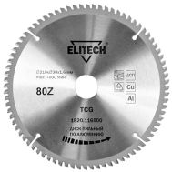  Диск пильный для алюминия ELITECH 1820.116500 195627, фото 1 
