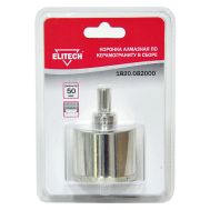  Коронка алмазная по керамограниту ELITECH 1820.082000 189223, фото 1 