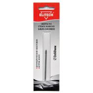  Сверло для стекла/кафеля ELITECH 1820.043800 187550, фото 1 