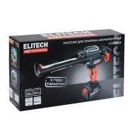  Пистолет для герметика аккумуляторный ELITECH HD CCG 20SL6 (E2208.013.01) 205762, фото 1 