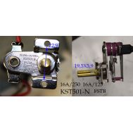  Термостат KST 501-N. 250В, 16А, 20-120°С, регул. ТВ 9ЕКТ. СМ. 1401.055200 .066100 .066110 .090110 Elitech 1401.091200 192981, фото 1 