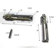  Вал шестерня JF930511LF-1-112 ПТ2030КРС Elitech 1105.142400 192124, фото 1 