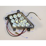  Фара правая (для версии с двумя фарами). СМ 7Э Elitech 1500.097601 186134, фото 1 