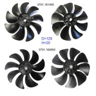  Крыльчатка правая (А) ALD-24/50-020 КПБ 500/50М-В Elitech 0701.161450 200934, фото 1 