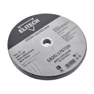  Диск отрезной 230х1,6 сталь ELITECH ДМ 1820.176700 205602, фото 1 