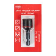  Бита торцевая головка ударная ELITECH 1820.151500 204274, фото 1 