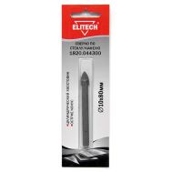  Сверло для стекла/кафеля ELITECH 1820.044300 187555, фото 1 