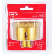  Коронка алмазная для УШМ ELITECH 1820.123000 198425, фото 1 