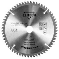  Диск пильный для алюминия ELITECH 1820.116300 195625, фото 1 