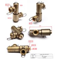  Шарнир двухсторонний ELITECH 0901.022180 190851, фото 1 