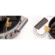  Щётки графитовые, 2шт. ПС 24-60А2 (E1302.002.00) Elitech 2301.015350 207497, фото 1 