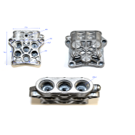  Головка цилиндров насоса (помпы) М 1800РБК Elitech 0901.086400 200691, фото 1 