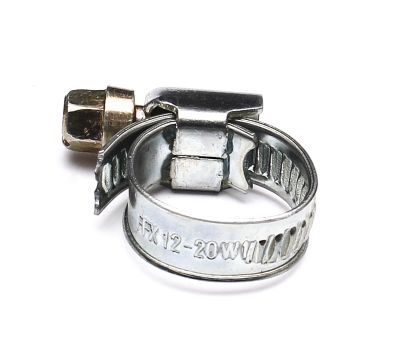 Хомут червячный ленточный, 12-20, 9мм. DIN 3017-1. ТП 40Д Elitech 1403.173100 196971, фото 1 