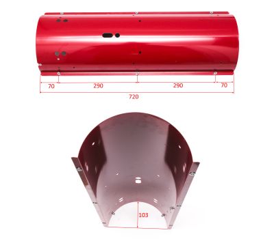  Половина корпуса нижняя. DH-25.300.101. ТП 25Д Elitech 1403.168800 197028, фото 1 