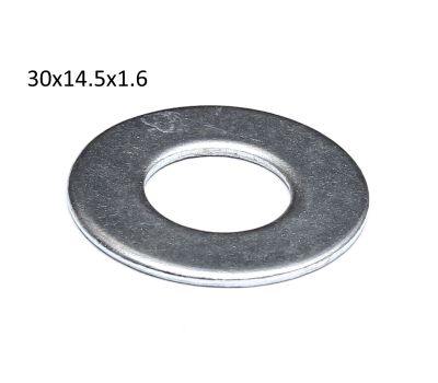  Шайба плоская, D30x14.5x1.6. Elitech 1002.001900 167265, фото 1 