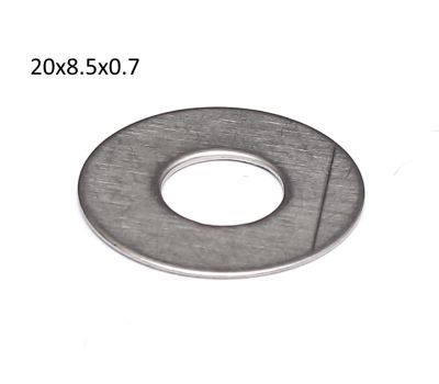  Шайба плоская, D20x8.5x0.7. Elitech 1002.006400 167302, фото 1 