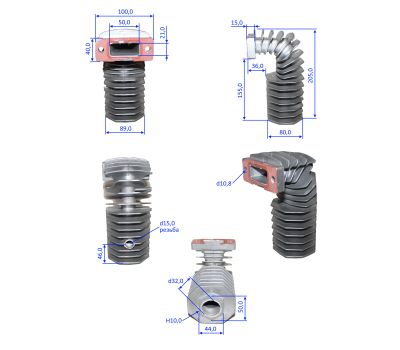  Теплообменник промежуточный. GPV-2090C-200-038. КПР 200/900/5.5 Elitech 0702.128850 196111, фото 1 