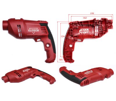  Корпус левая половина,LD215-020 Elitech 1803.028000 176366, фото 1 