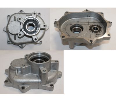  Корпус редуктора нижний  HY201502GD19  БМ 52ЕН Elitech 0810.031110 192108, фото 1 