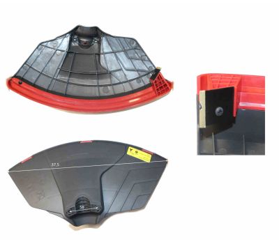  Кожух защитный в сборе с ножом лески  БТ 58 Elitech 0802.214300 203461, фото 1 
