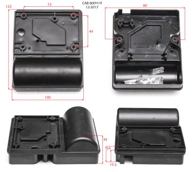  Корпус клемной коробки Н800, Н1100 Elitech 1001.007500 167213, фото 1 