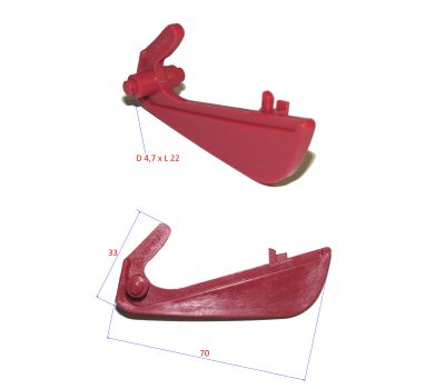  Рычаг блокировки дроссельной заслонки  БП 52/18 Prof Elitech 0801.113000 203508, фото 1 