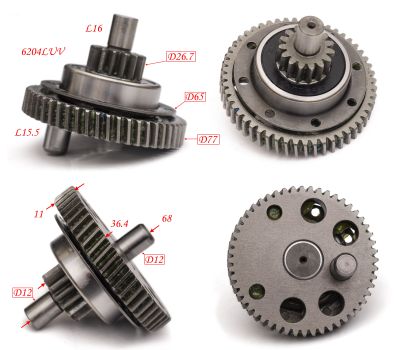  Узел эксцентриковой передачи П 1755ЭМ HD Elitech 1804.147200 201594, фото 1 