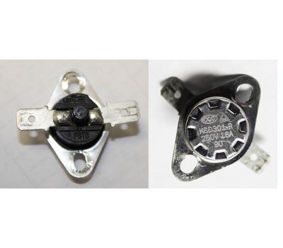  Термостат KSD 301-R. 250В, 16А, 90°C, ручн. сброс, FBHL. ТВ 30ЕК Elitech 1401.092050 192987, фото 1 