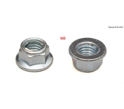  Шестигранная торцевая контргайка с фланцем M8  К 4500L (E1601.006.00) Elitech 0803.109250 203765, фото 1 