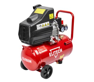  Компрессор коаксиальный масляный ELITECH ДМ КМ 200-24 205959, фото 4 
