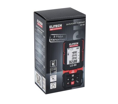  Дальномер ELITECH HD LD 80 204770, фото 11 