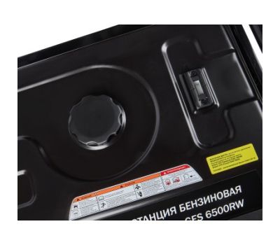  Бензогенератор однофазный ELITECH HD GES 6500RW 204667, фото 5 