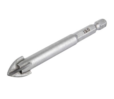  Сверло для стекла/кафеля ELITECH 1820.105200 O12x85мм 193829, фото 4 
