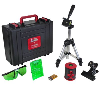  Лазерный нивелир ELITECH ЛН 2К-ЗЕЛ 201470, фото 1 