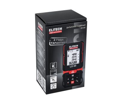  Дальномер ELITECH HD LD 60 204769, фото 10 
