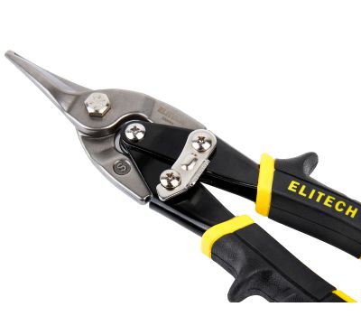  Ножницы по металлу прямые ELITECH 140101 207128, фото 6 
